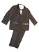 Good Lad Infant Boy Black 4pc Tuxedo
