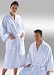  : Lightweight White Terry Bathrobe - Great for Pool or Spa / 38 Length