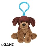 Webkinz Plush Kinz Klip Brown Dog