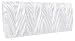 Satin Clutch Brauttasche, weiss