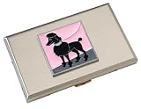 Black Poodle Hip Pocket