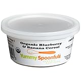 Yummy Spoonfuls Mushy Yummy Organic Blueberry & Banana Brown Rice, 4-Ounce Tubs (Pack of 12)