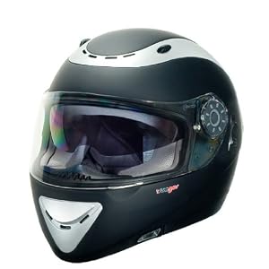 Rüger Integralhelm RT-721 Matt Schwarz