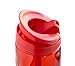 Trimr Duo Squared Protein Shaker Cup, Red, 38 oz