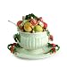 Fitz and Floyd Fruit & Flowers Tureen with Platter and Ladle