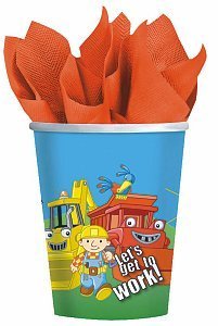 Bob the Builder 9 Paper Cups