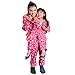 Angelina Girl's Cozy Fleece Pajama Set