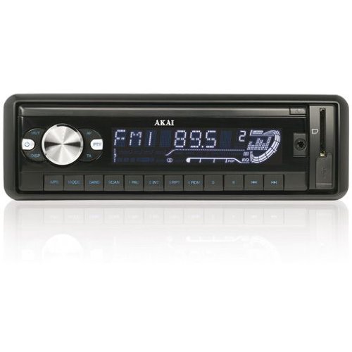 Akai MP3-CD-Autoradio (Front USB/SD-Eingang, Line-in, 4x 40 Watt) schwarz