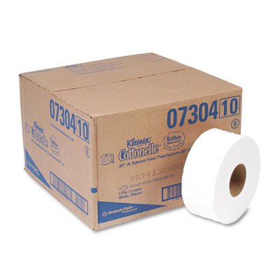 COTTONELLE JRT Jr. Jumbo Bath Tissue Roll, 9 dia, 750 ft Long, 12 per Carton