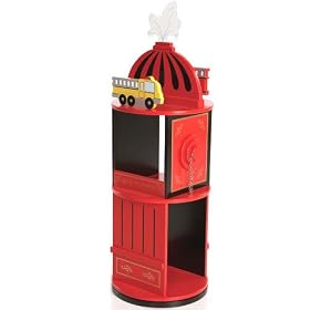 Firefighter Revolving Bookcase