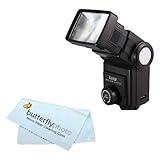 Vivitar 285HV Auto Professional Flash for Canon G12 10MP Digital Camera + L ....