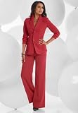 Pleated Pocket Pantsuit