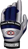 Easton VRS Pro Jr II Youth Batting Glove Pair (Gray/Navy,  Youth-Medium)