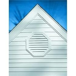 Alcoa Home Exteriors OCTGV22 PW 22" Octagon Gable Vent