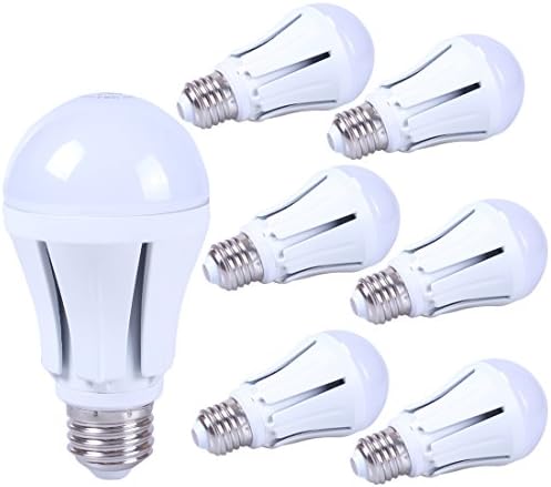Gtlights 12Watt E26 LED Light Bulbs A19,Cool White 6000K,Not Dimmable,1050lm, 100 Watt Tranditional Bulb Lighting Replacement, Pack of 6 Units