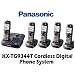 Panasonic KX-TG9344T DECT 6.0 Expandable Digital Cordless Answering System and Additional Panasonic KX-TGA930T Handsets