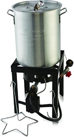 NEW Pot & Gas Stove Propane Outdoor Gourmet 30-qt. Propane Turkey Fryer Kit - CFP