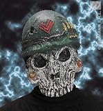 HALLOWEEN-HALBMASKE -ARMY SKULL-