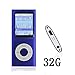 G.G.Martinsen 32 GB Mini Usb Port Slim Small Multi-lingual Selection 1.78 LCD Portable Mp3/Mp4, Mp3Player , Mp4Player , Video Player , Music Player , Media Player , Audio player With Photo Viewer , E-book Reader , Voice Recorder, Games & Movie-Purple