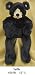 Simply Irresistible Truffle Black Bear Plush Stuffed Animal