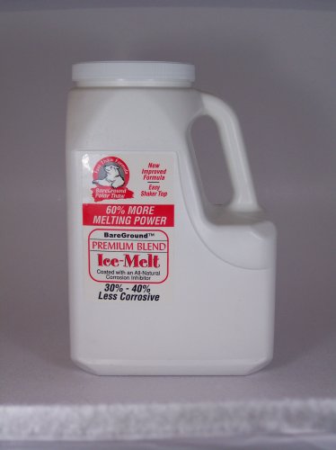 Bare Ground Coated Granular Ice Melt