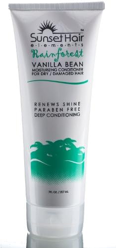 Deep Conditioner for Damaged Hair Rainforest Moisturizing Conditioner 7 oz Dry Hair Treatment