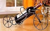 Brilliant Black Finish Double Bottle Wine Butler