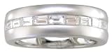 18KT White Gold Diamond Band