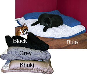 Kreature Komfort Corner Bed with Bolster Kahaki 44 X 64 Kreature Komfort Corner Bed with Bolster Kahaki 44 X 64