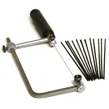 Grobet Swiss Ergonomic Jewelers Saw w/ 144 2/0 Blades