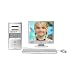HP Pavilion a1224n Desktop PC (Intel Pentium 4 Processor, 1 GB RAM, 200 GB Hard Drive)