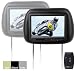 Boss BV7PKG Universal Headrests with Pre-installed 7 Widescreen TFT Video Monitor, One Pair