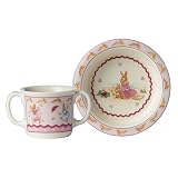 Royal Doulton Nurseryware Sweethearts 2-Piece Baby Set.  Includes a Baby Plate and 2 Handled Mug.