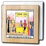 Selling Sole To The Devil - 6 Inch Tile Napkin Holder