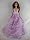 Cute Little Purple Ball Gown Made to Fit the Barbie Doll