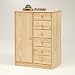 Kleiderschrank RONDO natur