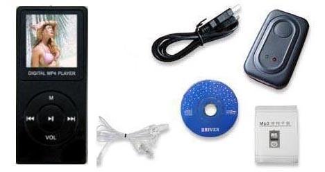 Childrens Toyshop  Third Party New : TeckNet V70 1G MP4/MP3 Player, Build-in FM,  With  2.5mm to 3.5mm earphone Adaptor