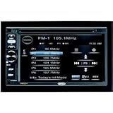 Jensen VM9224 Double DIN MultiMedia Receiver with 6.1-Inch Touch Screen