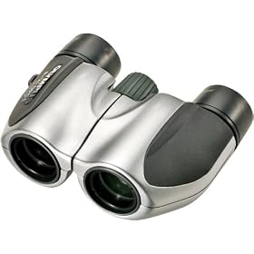 Olympus Roamer 8x21 DPC I Compact Porro Prism Binocular (Silver) by Olympus