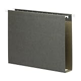 Smead(R) Standard Green Box-Bottom Hanging Folders, 2 Expansion, Letter Size, Box Of 25