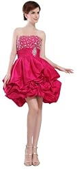 Chiffon Ruched Beaded   Ball Gown Prom Dress 