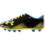 Under Armour Blur II HG KIDS Soccer Shoes (Black/Capri/Sun Bleached)