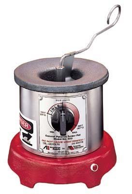 Assembly Tech Solder Pot, 2.5 lb Capacity, w/Dross Skimmer