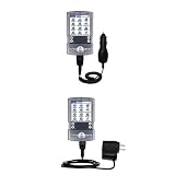 Essential Kit for the PalmOne Tungsten T - includes Car and Wall Charger with Rapid Charge Technology - Gomadic Brand w/ TipExchange Technology