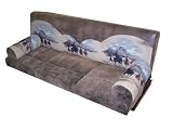72 Running Horse Western Motif Jack Knife Sofa Bed