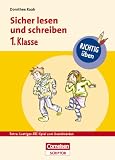 Produkt-Bild: RICHTIG &uuml;ben - Sicher lesen und schreiben 1. Klasse