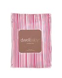 Fuschia Thin Stripe Fitted Sheet
