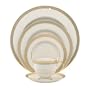 Lenox Lowell Gold Banded Ivory China 5-Piece Place Setting, Service for 1