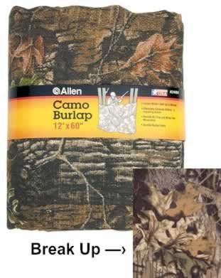 Allen Durable Weather Resistant Mossy Oak Break Up Burlap