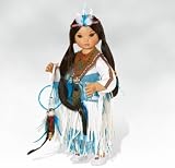 Princess Native American Beauty, 18-Inch Native American Doll in Porcelain (Artist: Marie Osmond/Sculpted by Sonja Bryer) By Paradise Galleries Dolls